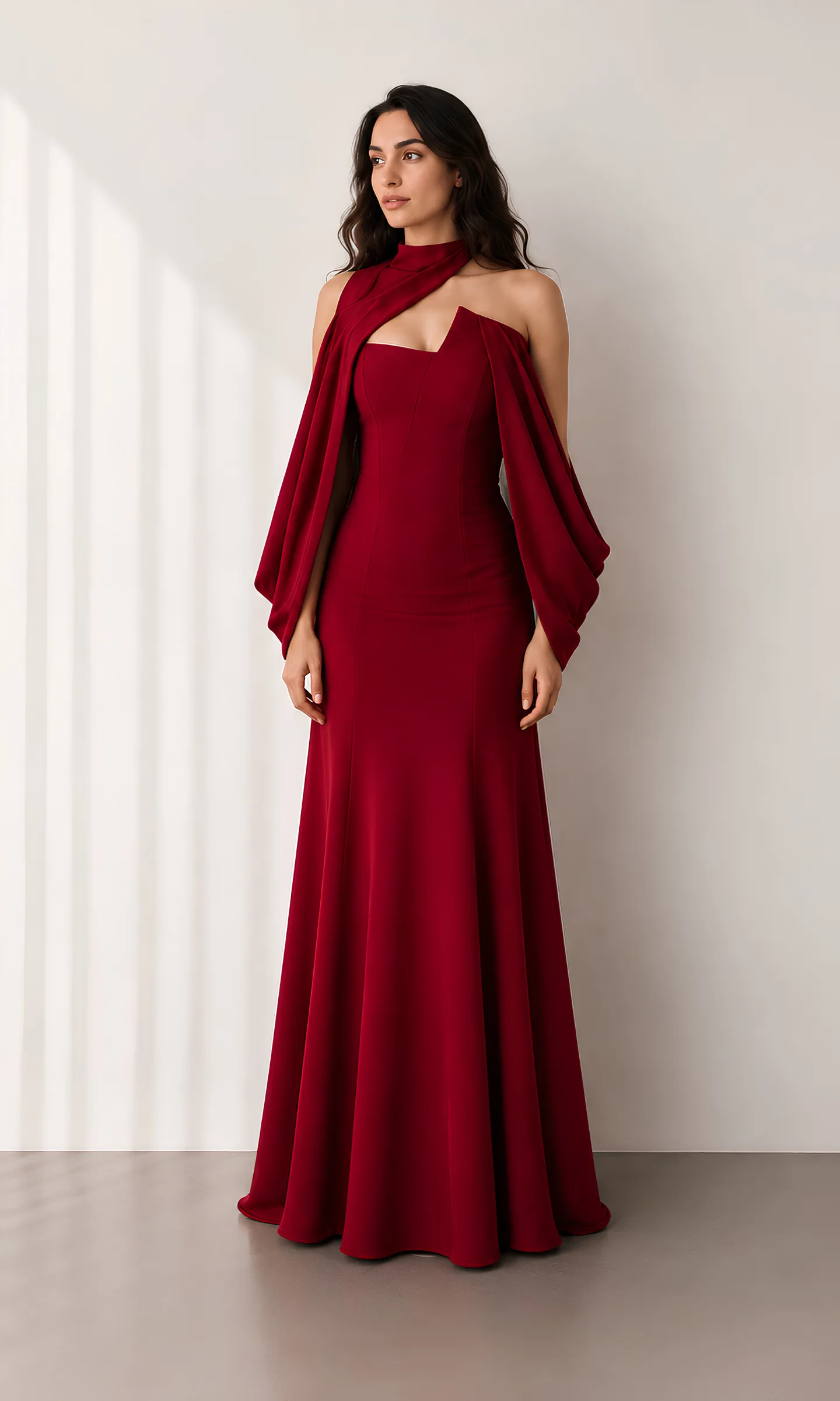A Joie Couture gown worn by a model, look 9